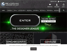 Tablet Screenshot of pc-cooling.de